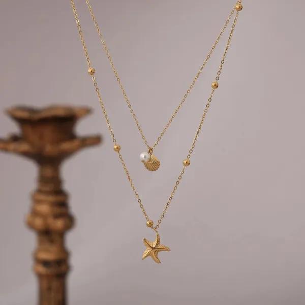 Gold_Layered_Marine_Necklace_For_Women